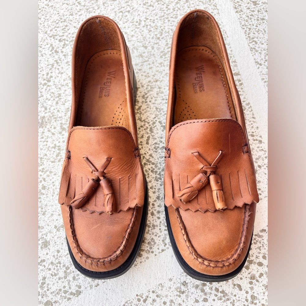 Women’s Tan leather Loafers